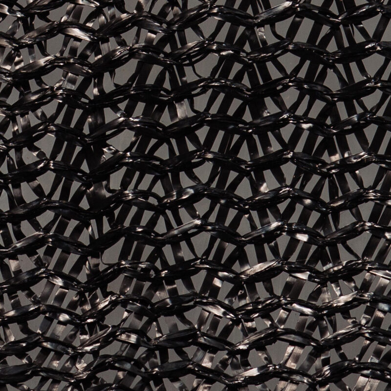 Textura Malla Raschel 35% Negro