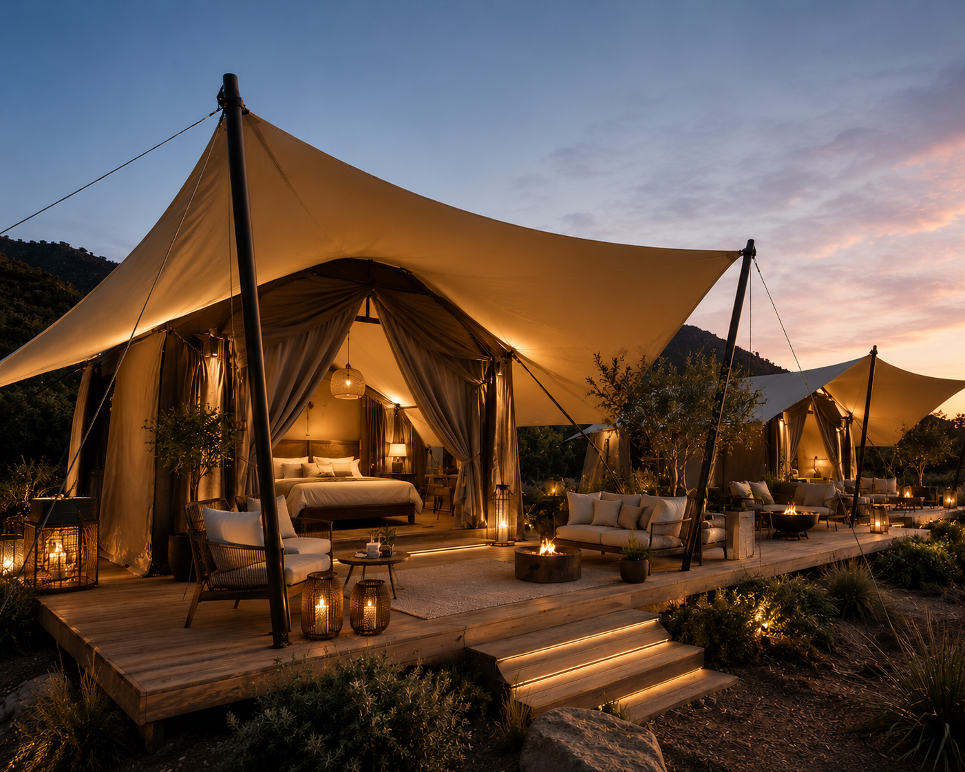 Carpa Glamping Lujo