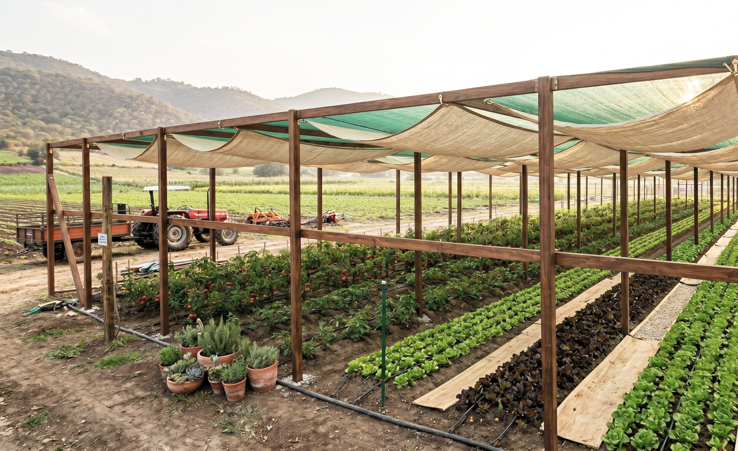 Malla Raschel 50% Cultivos Agrícolas