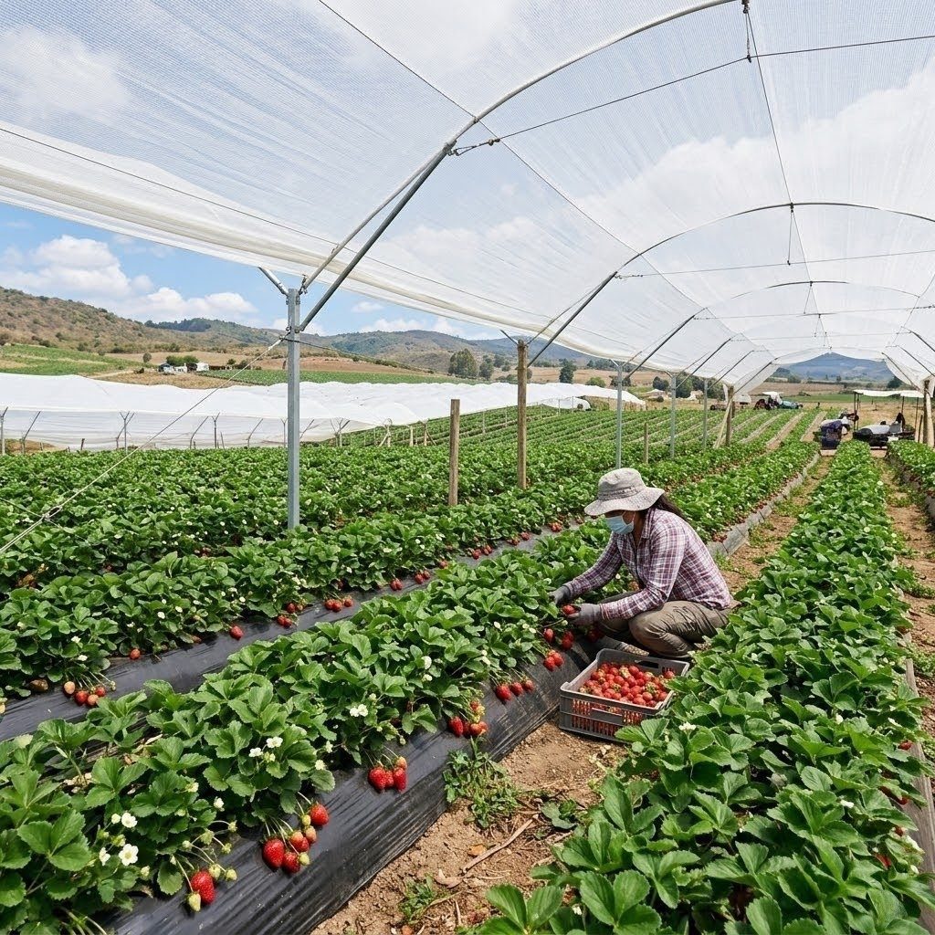 Malla Raschel 50% Agrícola Sombra